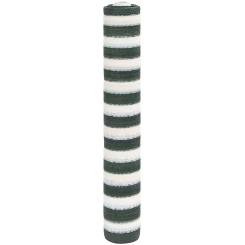 VidaXL Mreža za privatnost zelena-bijela 1,5 x 25 m HDPE 195 g/m&amp;sup2; Slike