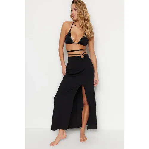 Trendyol Skirt - Black - Midi