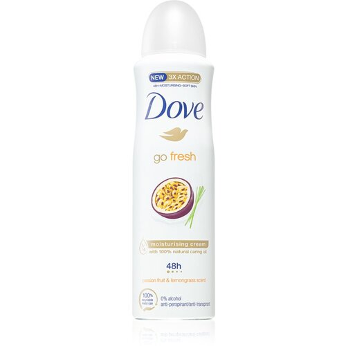 Dove Dezodorans Go fresh passion fruit and lemongrass 150 ml Cene