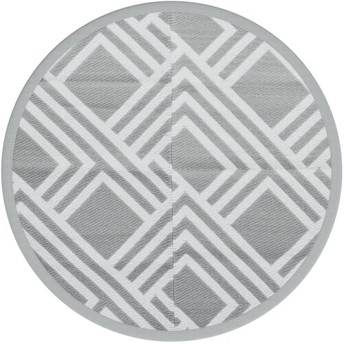 Maison Chic Zunanja Preproga, Rug siva Ø120 cm PP, (22122471) Cene