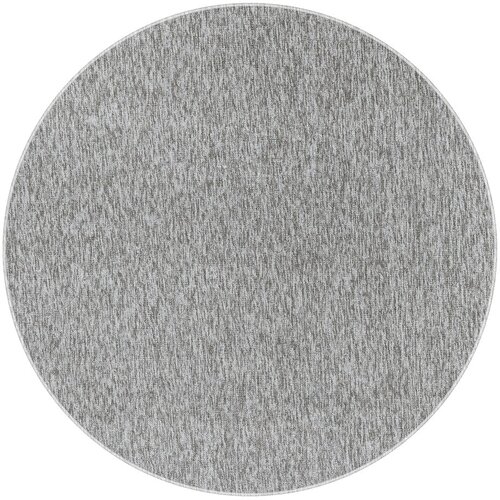 Ayyildiz Carpets Svetlo siva okrogla preproga &amp;oslash; 120 cm Nizza &amp;ndash; Slike