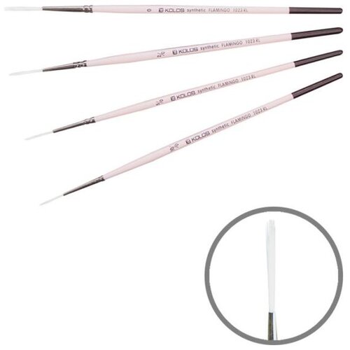  KOLOS Flamingo 1023RL sintetička četka za crtanje | Različite veličine Cijene