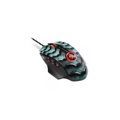  Miš SHARKOON gaming Drakonia II Green Mouse 15000 dpi, 12 buttons, USB