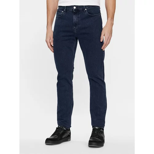 Calvin Klein Jeans Jeans hlače J30J323853 Mornarsko modra Slim Fit