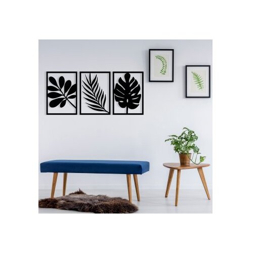 Wallity zidna dekoracija Cincuenta, 104x46cm, Crna Cene