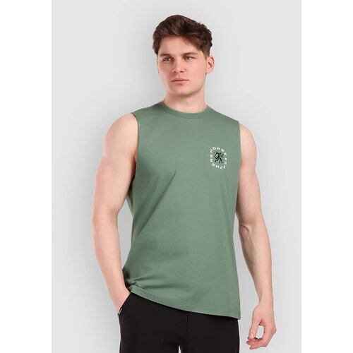 Horsefeathers Instinct Majica brez rokavov iceberg green Cene