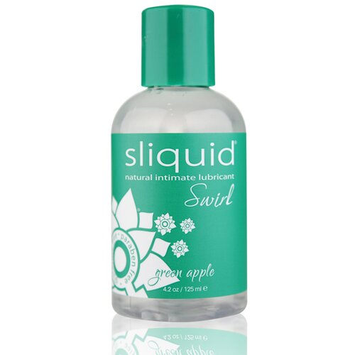 Sliquid - Naturals Swirl Lubricant Green Apple 125 ml Slike