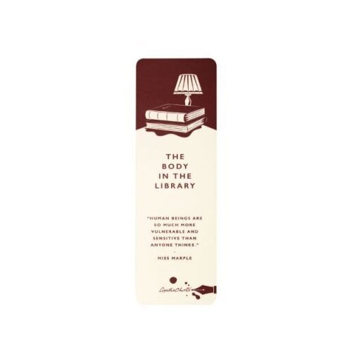 Half Moon Bay Agatha Christie - Bukmarker - Agatha Christie, The Body in the Library Cene
