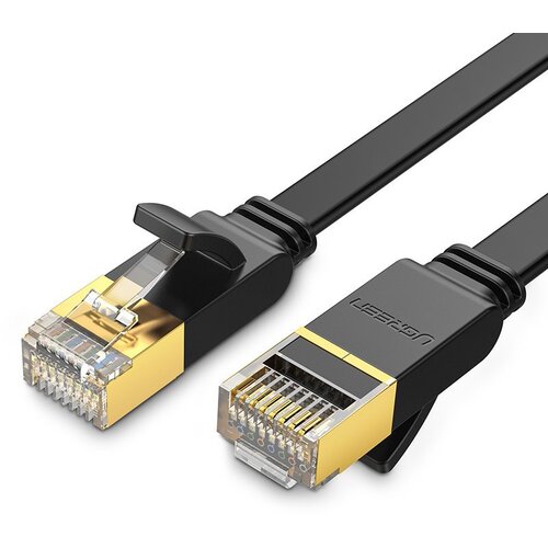 Ugreen Plo&scaron;čati patch kabel kabel LAN omrežni kabel STP RJ45 Cat 7 10Gbps 3m črn, (21090408) Cene