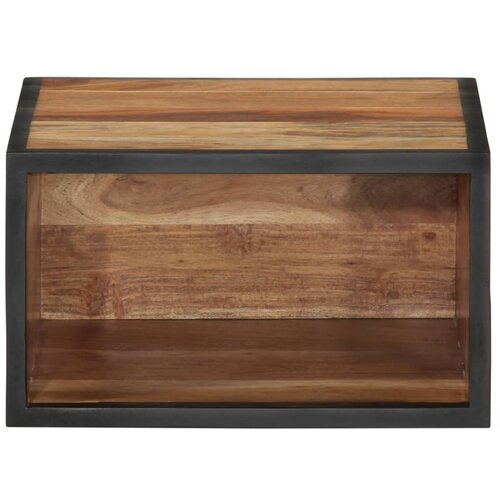 Maison Chic Stenska Nočna omarica - Nočna miza 35x35x20 cm trden akacijev les, (21689554) Slike