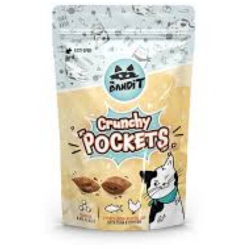 Mr. Bandit Crunchy Pockets - Piletina i tuna 40g Cene