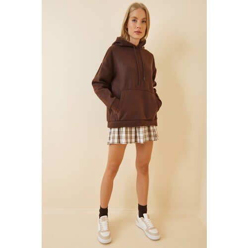  Sweatshirt - Brown - Regular Cene