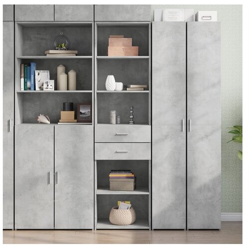 vidaXL Visoka komoda boja hrasta 50x42 5x185 cm od konstruiranog drva Cijene