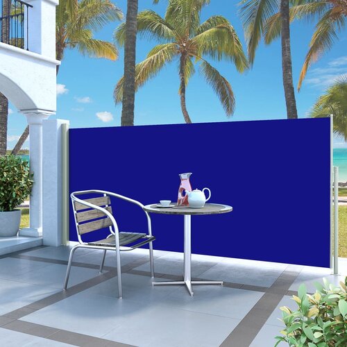  The Living Store Zložljiva stranska tenda 140 x 300 cm modra - Stranska Tenda, (21500539) Slike