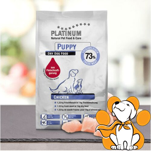 Platinum Suva hrana za štence Piletina 5kg Cene