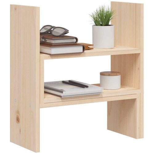  Stalak za monitor (39 - 72) x 17 x 43 cm od masivne borovine Slike