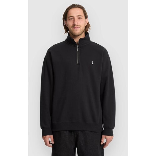 Volcom Single Stone Quarter Zip Pulover black Cene