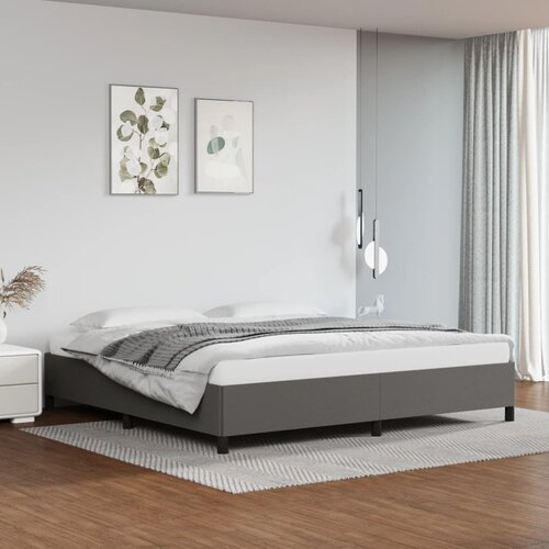  Okvir za krevet sivi 200x200 cm od umjetne kože Cene