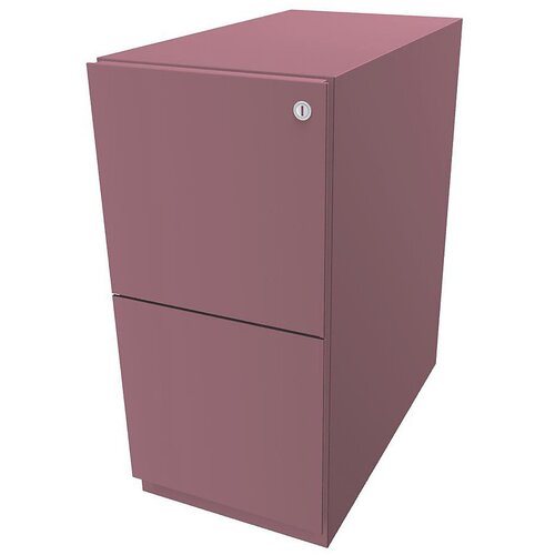 BISLEY Pomični predalnik Note™, 2 predala za obešalne mape, VxŠ 645 x 300 mm, roza Cene