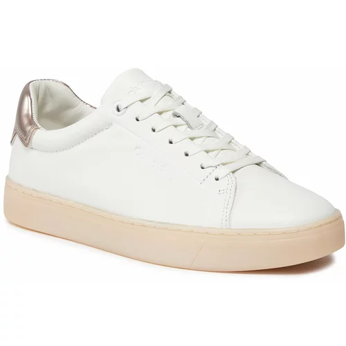 Calvin Klein Superge Cupsole Lace Up Pearl HW0HW01897 White/Crystal Gray 02Z