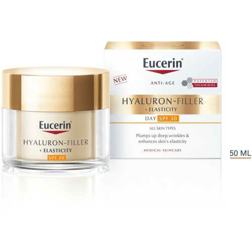 Eucerin hyaluron-filler + elasticity dnevna krema spf 30, 50 ml Slike
