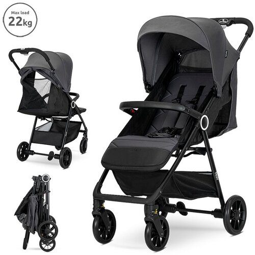 Lorelli Noir ki&amp;scaron;obran kolica, Grey Slike