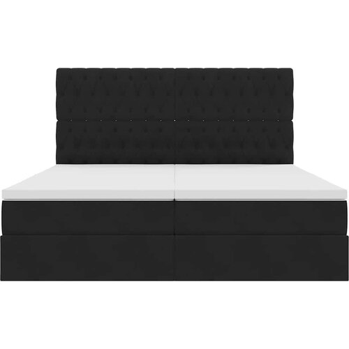  Krevet s od storage s madracem Crna 180 x 200 cm Bar&amp;scaron;un - Crna 180 x 200 cm Dizajn s jastučićima Slike