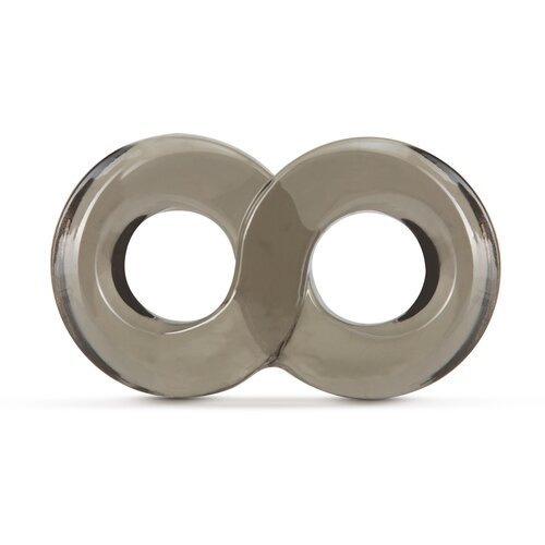 Blush stay hard cock ring and ball strap black Cene