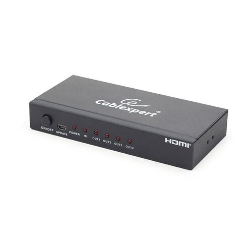 VIDEO splitter HDMI Gembird DSP-4PH4-02 1ulaz-4izlaza (TV/mon/proj.), do 10m, 1080p/4K, 3D support Slike