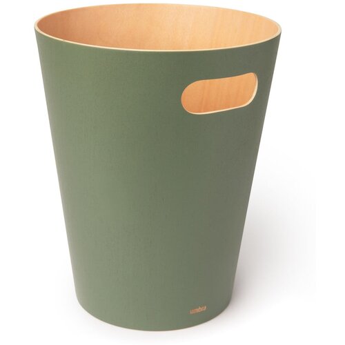 Umbra Zelen ko&amp;scaron; za odpadke Woodrow, 7,5 l Slike