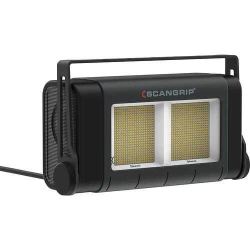 Scangrip LED-reflektor za gradbišče SITE LIGHT 80, 10000 - 80000 lm, 630 W, Bluetooth, omrežno napajanje