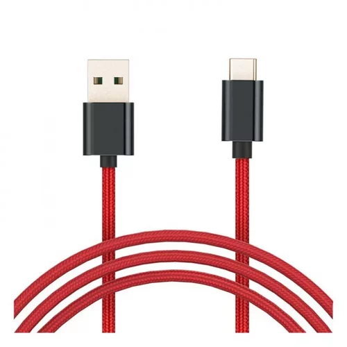 Xiaomi podatkovni kabel SJV4110GL iz USB-A na USB-C, rdeč, 1 m
