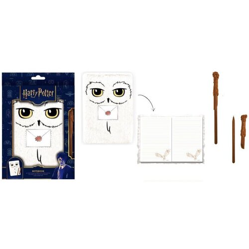 HARRY POTTER Bilježnica A5 Hedwig s kemijskom Slike