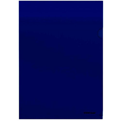 Erich Krause L-mapa A4, modra, mat, prosojna 12 kos, (20861986) Slike
