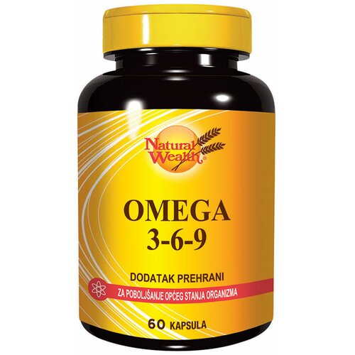 Natural Wealth omega 3-6-9 60 gel kapsula Cene