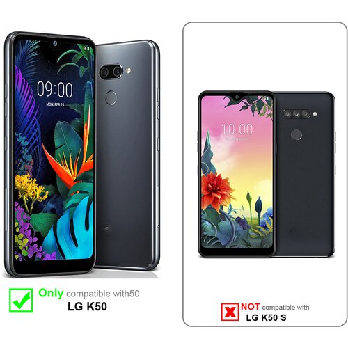  Ohi&amp;scaron;je, združljivo z LG K50 v kavovinsko rdeča - Za&amp;scaron;čitni ovitek z magnetnim zapiranjem, stoječo funkcijo in režo za kartice, (20549095) Slike