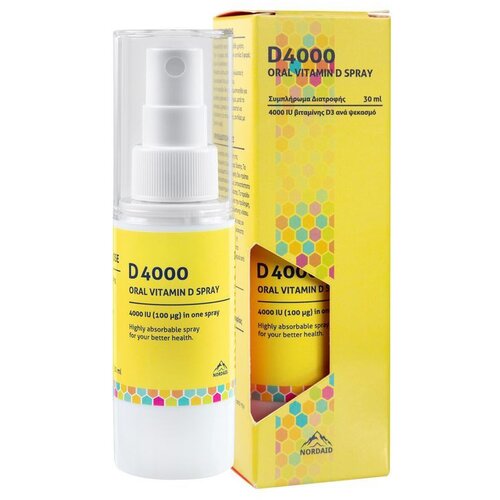 NORDAID vitamin D3 4000 iu - 200 doza Slike