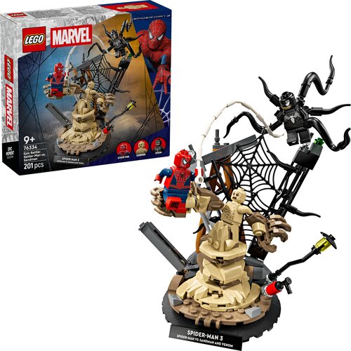Lego Super Heroes Epic Battle Spider Man vs Sandman &amp;scaron;tevilka 76334 Slike