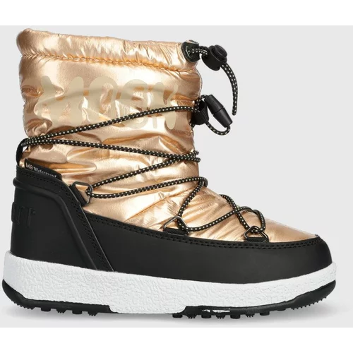 Moon Boot Dječje cipele za snijeg boja: zlatna