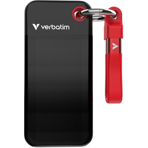 Verbatim Pocket SSD USB 3.2 2TB Black/Red 32196 Cijene