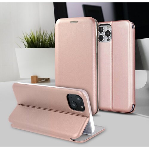  Preklopni ovitek / etui / zaščita Elegance za Apple iPhone 15 Pro (6.1") - bronasti Cene