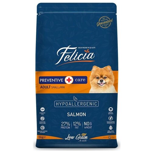 Felicia Suva hrana za odrasle pse, Losos, 3kg Cene