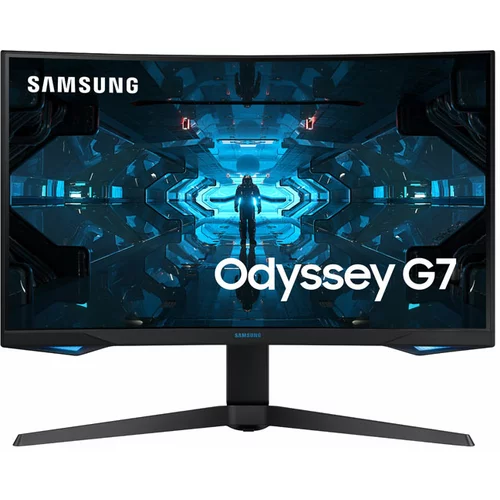 Samsung Monitor Odyssey G7 C27G75TQSR (QHD), 240Hz, 27&quot;, ukrivljen, gaming