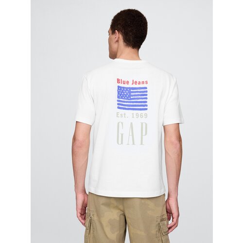 GAP T-shirt with Americana logo - Men's Cijene