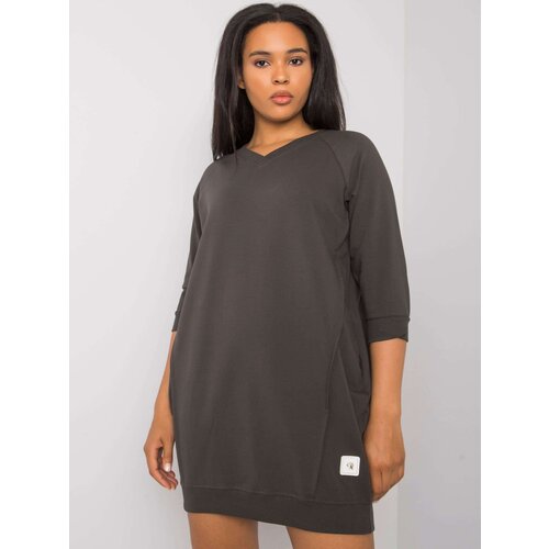 RELEVANCE Dress-RV-SK-6847.59P-dark khaki Slike