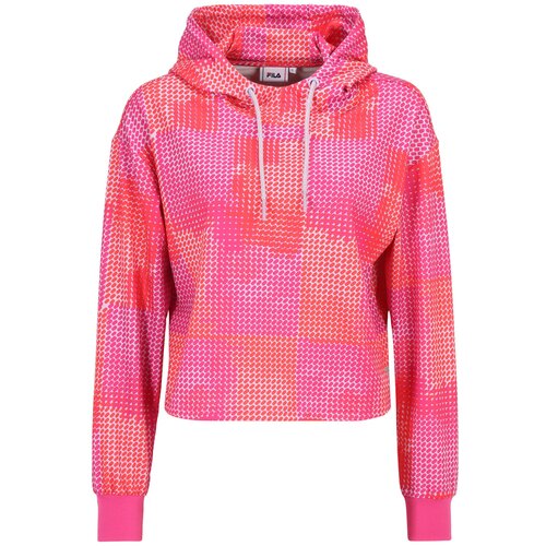 Fila Sportska sweater majica &amp;#039;RIVES AOP&amp;#039; fuksija / neonsko roza / bijela Slike
