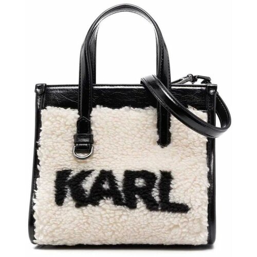 Karl Lagerfeld - K/SKUARE SM TOTE SHEARLING Slike