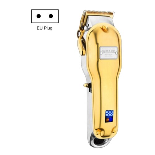 SARAHE WMARK NG-2020B Kovinski strižnik za lase z LED zaslonom Polnilni strižnik, EU vtič, barva: zlata, (22149823) Cene