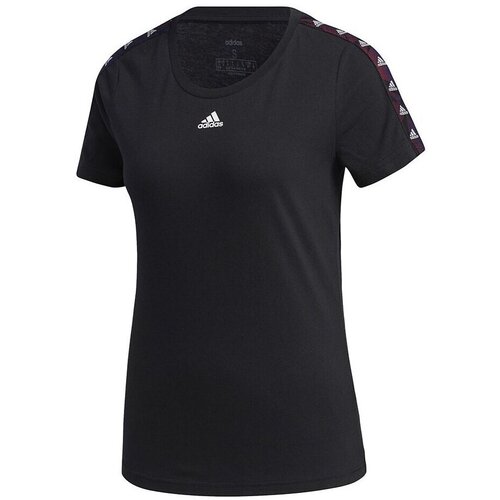Adidas Majice s kratkimi rokavi W E Tpe T Črna Cene