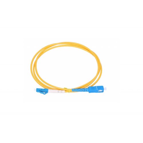 Extralink LC/UPC-SC/UPC Single Mode, Simplex, G652D, 3mm, 1m Slike